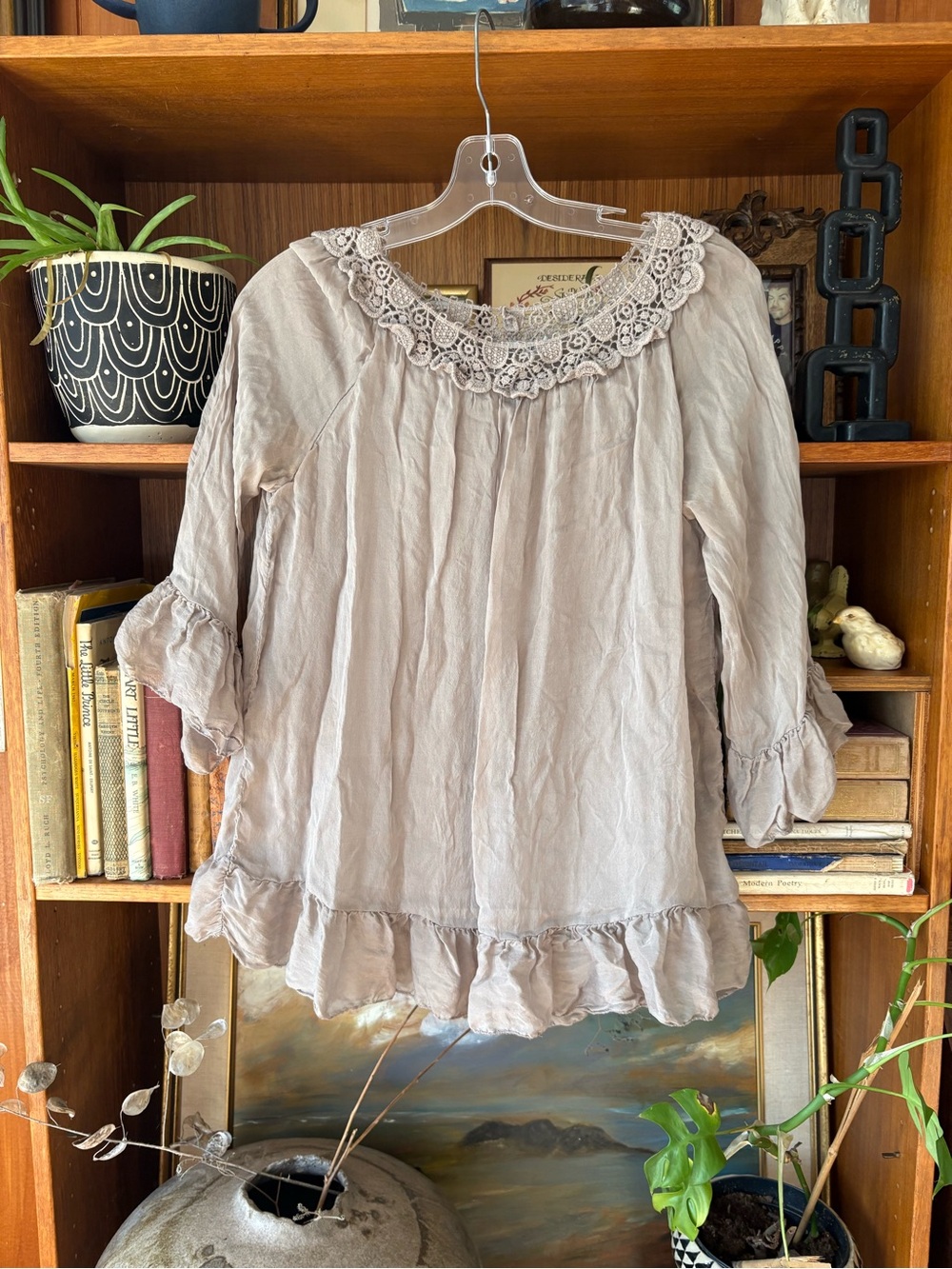 Tendenze Italian Silk Blouse S